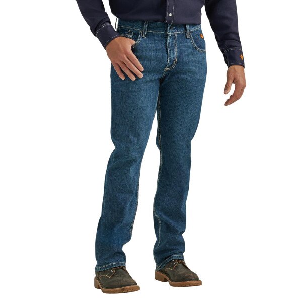 Wrangler FR Retro Slim Boot Jean in Midstone